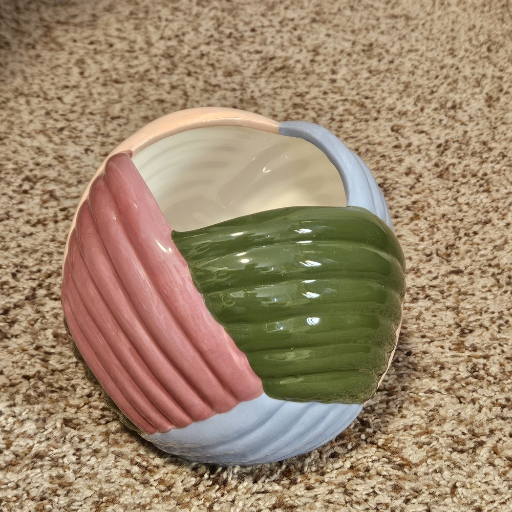 Multicolor Ceramic Planter - Picture 2 of 5